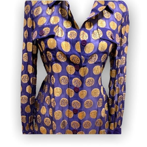 Vintage Marc by Marc Jacobs Button Down Blouse - Picture 1 of 8